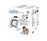 Ledino LED Akkustrahler 30 W Li-Ion Akku 8.8Ah dimm, silber