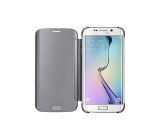 Samsung Handyhülle Schutzhülle mit Clear View Cover für Galaxy S6 Edge