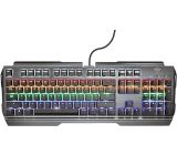 Trust Gaming GXT 877 Scarr Mechanische Gaming Tastatur QWERTZ Deutsches Layout
