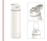 THERMOS Guardian Line Isolier-Trinkflasche 700 ml Weiss Matt Edelstahl