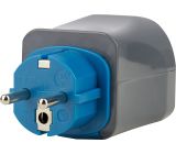 Brennenstuhl Reisestecker-Set/Reiseadapter-Set Steckdosenadapter schwarz