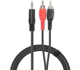 Speedlink Klinke auf Cinch Kabel 3,5mm Klinke auf 2x Cinch audio Kable Adapter