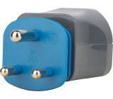 Brennenstuhl Reisestecker-Set/Reiseadapter-Set Steckdosenadapter schwarz