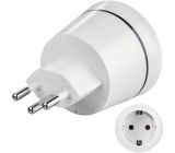 Hama Reisestecker Typ J Schweiz CH - Schuko Reiseadapter Travel Adapter