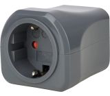 Brennenstuhl Reisestecker-Set/Reiseadapter-Set Steckdosenadapter schwarz