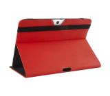 Targus Folioständer Galaxy Tab 4 10.1" Tasche - Rot/Schwarz