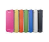 Samsung Original Flip Handyhülle für Galaxy S4 Mini Cyan