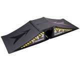 HUDORA Skateboard Skater Rampe, schwarz, 3-teilig 