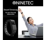 NINETEC Smartfit Bluetooth 4.0 Sport Aktivitätsarmband mit Schlafanalyse 