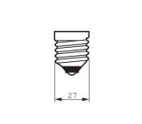 Philips 49074700 A+ LED-Leuchtmittel, Glas, 13 W, E27, weiß
