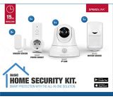 Speedlink (B-WARE) 5-teiliges Videoüberwachungssystem - Home Security Set Basic für Haus und Wohnung kabellos (Automatische Videoaufzeichnung - Überwachung und Steuerung per Smartphone - HD-Auflösung (720p) und WLAN-Anbindung)