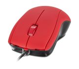 Speedlink (B-WARE) SNAPPY Vollwertige 3-Tasten-Maus - USB Rot