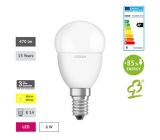 Osram LED-Lampe E14 Sockel Warmweiss 40 W 6x 