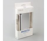 NINETEC NT-609 Powerbank / Akku Ladegerät mit Lightning und USB LadeKabel 