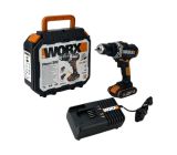 Worx Akku Bohrschrauber Starterset 50Nm 20V Akkuschrauber mit Akku/Ladegerät