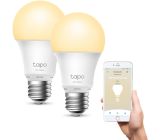 TP-Link L510E Smarte Glühbirne E27 WLAN Leuchtmittel dimmbar 8,7W warmweiß  2ER PACK [B-WARE]