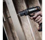 WORX WX152.1 Bohrmaschine mit 2 Li-Ion Akkus 16V Akkuschrauber