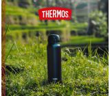 Thermos Isolierflasche Edelstahl 0,75l Trinkflasche Wasserflasche Blau