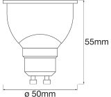Ledvance LED Spot PAR16 50 GU10 Reflektor Lampe steuerbar