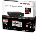 THOMSON THS844 Digitaler HD+ Satelliten Receiver DVB-S2, inkl. HD plus Karte