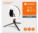 Ledvance LED Ringlicht mit Stativ Handy Ringleuchte Fernbedienung Bluetooth