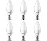 Philips LED Lampe 40 W E14 Warmweiß Doppelpack Leuchtmittel