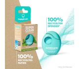 Happybrush Vegane Zahnseide SuperClean 35m Antibakterielle Zahnseidehalter 10ER