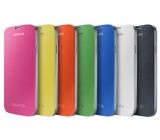 Samsung Original Flip Cover mit Galaxy S4 in gelb-grün