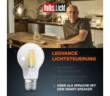 LEDVANCE Volks-Licht E27 Smart+ LED Lampe Bluetooth 6W Dimmbar