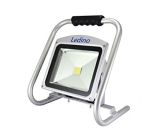 Ledino LED Akkustrahler 30 W Li-Ion Akku 8.8Ah dimm, silber