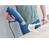 Rapid R1800 Heißluftpistole mit 4 Düsen 2 Farbschaber 1800W Heißluftfön 300-550°