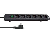 Brennenstuhl Comfort-Line Plus, Steckdosenleiste 6-Fach mit Schalter