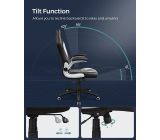 SONGMICS Gamingstuhl Racing Chair Schreibtischstuhl Bürostuhl