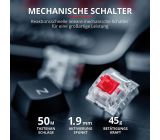 Trust Gaming GXT 865 Asta Mechanische Tastatur QWERTZ Deutsch Layout