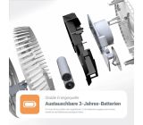 Fire Angel FA6111-INT  Optischer Rauchmelder mit Fluchtlicht 3-Jahre Batterie, 