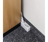 Hama Steckdosenleiste 3 fach für Flachstecker Mehrfachsteckdose 