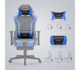 SONGMICS Gaming Stuhl Bürostuhl Schreibtischstuhl verstellbare Armlehnen