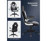 SONGMICS Gamingstuhl Racing Chair Schreibtischstuhl Bürostuhl