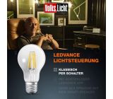 LEDVANCE Volks-Licht E27 Smart+ LED Lampe Bluetooth Lampe [ 6ER-PACK ]