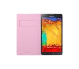 Samsung Flip Wallet Case für Samsung Galaxy Note 3 inkl. Visitenkarten Blush 