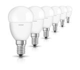 Osram LED-Lampe E14 Sockel Warmweiss 40 W 6x 