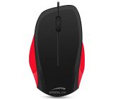 Speedlink (B-WARE) Robuste 3-Tasten-Maus - LEDGY Mouse USB schwarz-rot