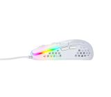 CHERRY XTRFY MZ1 Ultraleichte Gaming Maus mit RGB-Beleuchtung Weiß