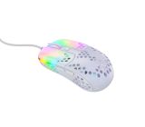 CHERRY XTRFY MZ1 Ultraleichte Gaming Maus mit RGB-Beleuchtung Weiß