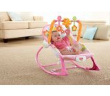 Fisher-Price 2 In 1 Schaukelsitz Wippe und Sitz mit Spielzeug max. 18 kg 