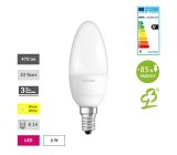 Osram LED STAR CLASSIC B LED-Lampe E14 40 W 6er Pack