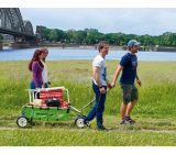 HUDORA Bollerwagen Überländer grün Handwagen faltbar