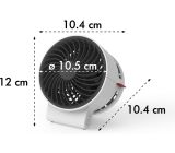 BONECO F50 Ventilator USB-C Mini-Ventilator 2 Leistungsstufen Tischventilator