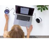 BONECO F50 Ventilator USB-C Mini-Ventilator 2 Leistungsstufen Tischventilator
