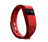 NINETEC Smartfit F2 Rot Fitness Tracker Bluetooth 4.0 Aktivitätsarmband mit Schlafanalyse